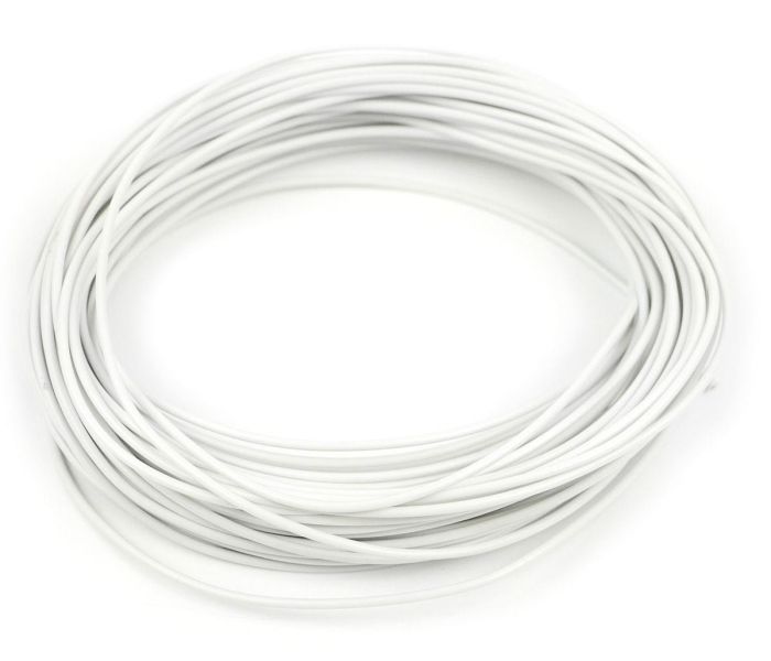 White Wire (7 x 0.2mm) 10m