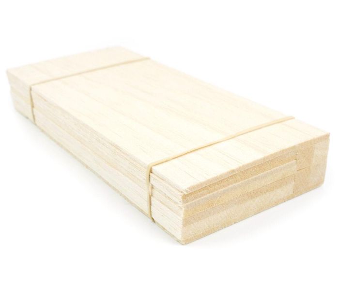 Balsa Wood Mini Bundle (225x101x31mm)