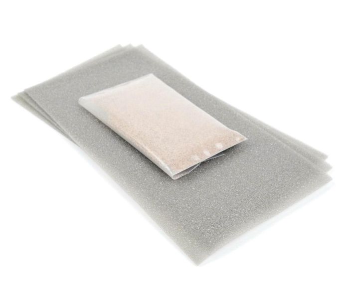 Brown Ballasted Underlay N Brown Point/Crossing Kit