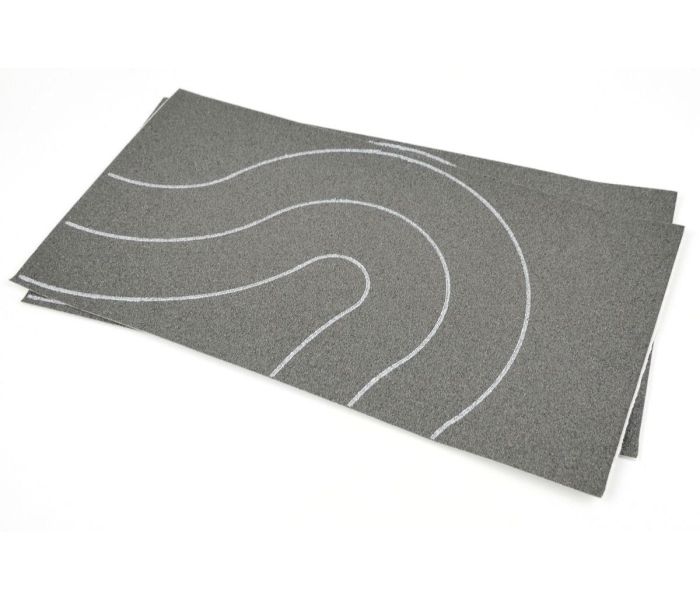 Self Adhesive Tarmac Road Universal Curves OO (68mm) 2pcs