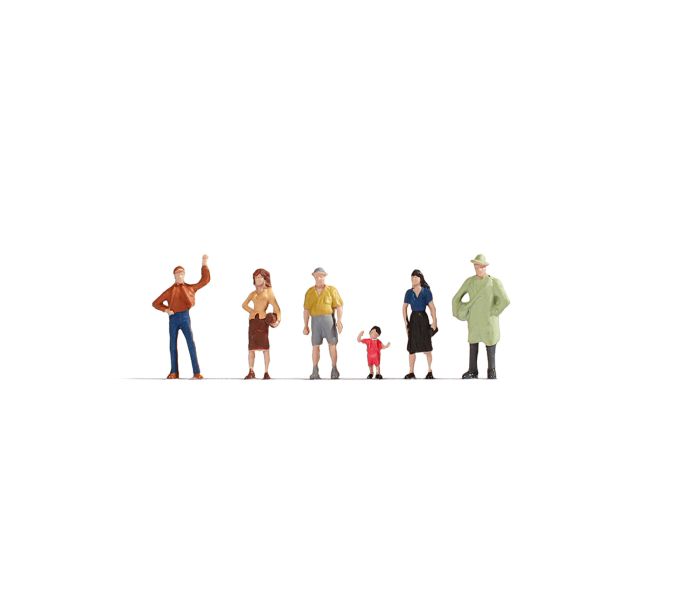 Pedestrians (6) Hobby Figure Set
