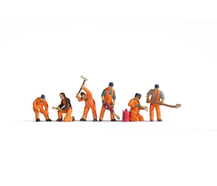 Railway Track Workers (6) Figure Set
