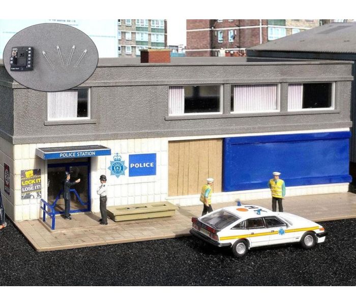 Fordhampton Police Station with LED Lighting