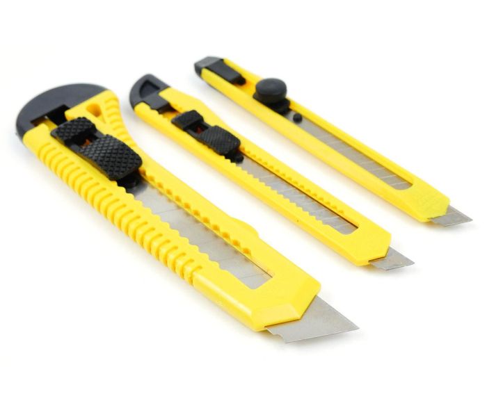 Razor Knife Set (3pc)