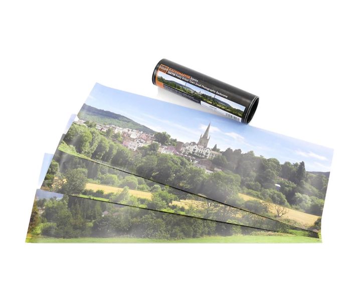 Pretty British Town Small Photo Backscene (1372x152mm)