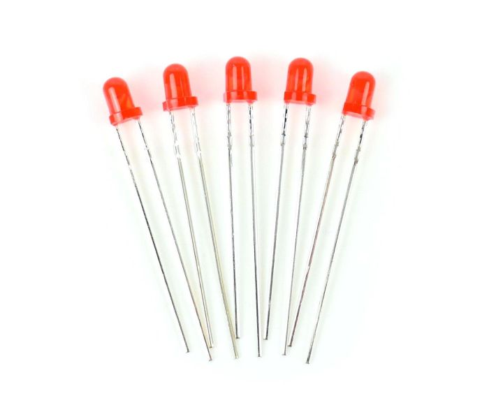 Red 3mm 12v LEDs (5) - Use GM76 Resistors
