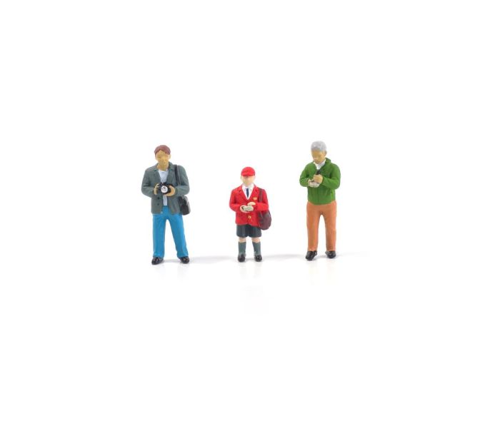 Railway Enthusiasts (3) Figure Set