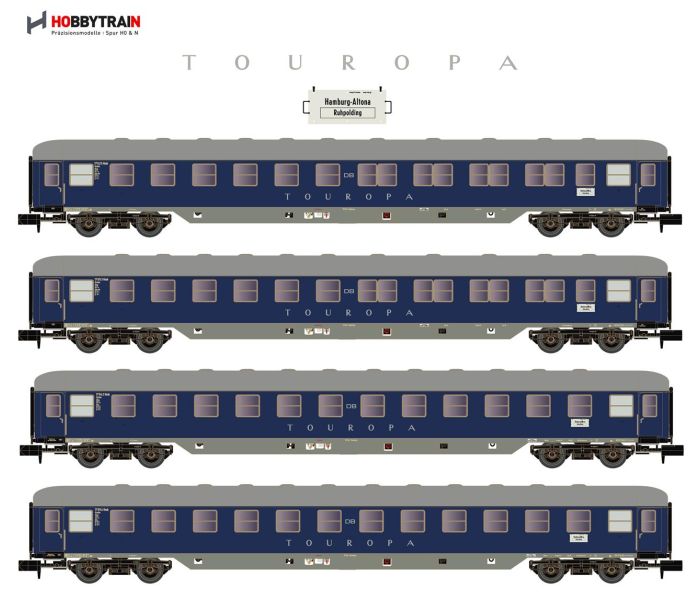 DB Touropa Coach Set (4) III