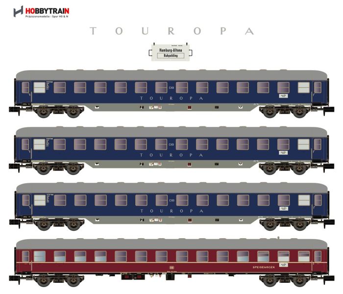 DB Touropa Coach Set (4) III