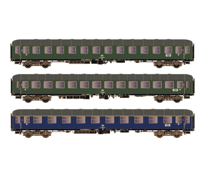 DB D1213 Dortmund-Oberstdorf Coach Set 3 (3) IV (~AC)