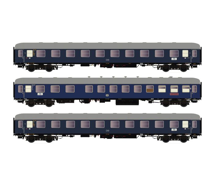 DB F15/16 Sachsenross Coach Set (3) III (~AC)