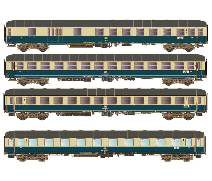 DB D351 Frankfurt-Berlin Coach Set A (4) IV