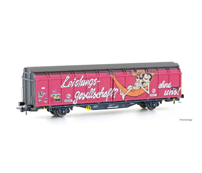 SBB Hbbillns Sliding Wall Grafitti Wagon 3 VI