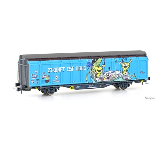 SBB Hbbillns Sliding Wall Grafitti Wagon 4 VI
