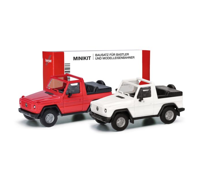 Minikit Puch G-Class '89 White/Red (2)
