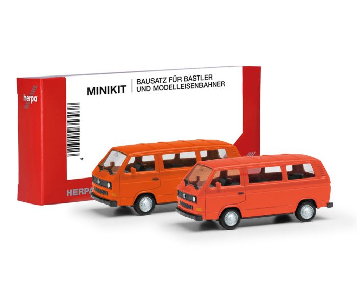 Minikit VW T3 Bus (2) Red & Orange