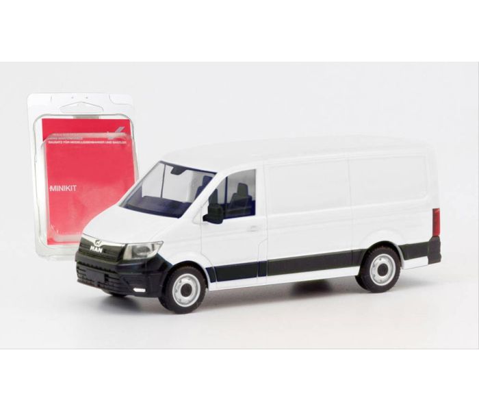 Minikit MAN TGE Low Roof Box Van White