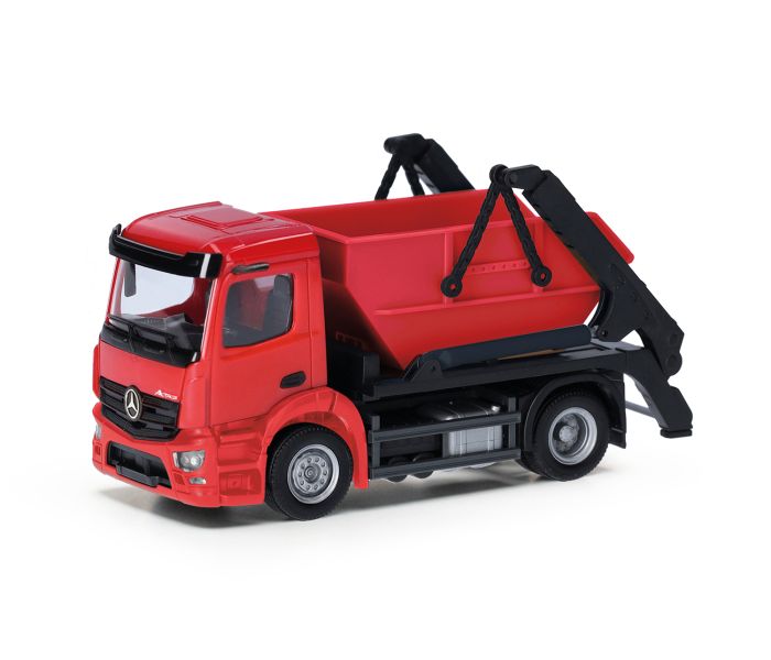 Minikit MAN TGS AK12 Skip Lorry Red