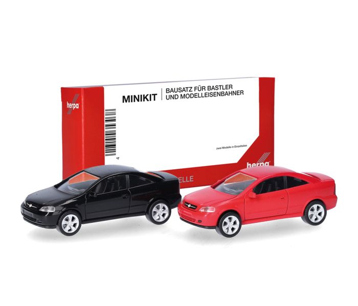 Minikit (2) Opel Coupe Black/Magma Red
