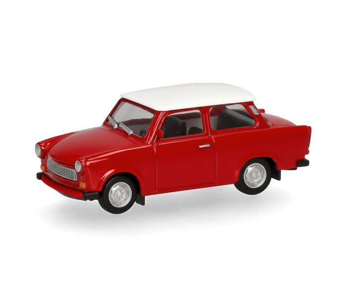 Trabant 601 Limousine Red w/White Roof