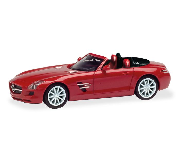 MB SLS AMG Roadster Fire Opal