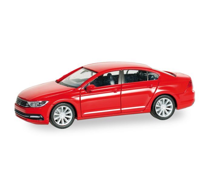 VW Passat Limousine Sedan Red