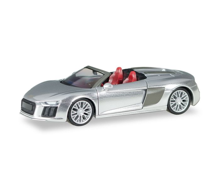 Audi R8 V10 Spyder Ice Silver