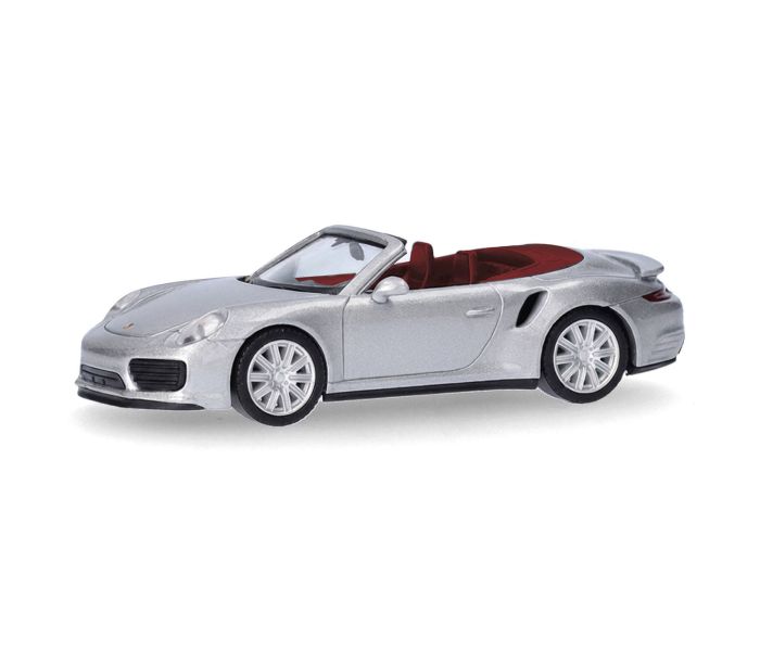 Porsche 911 (991) Turbo Cabrio Dolomit Silver