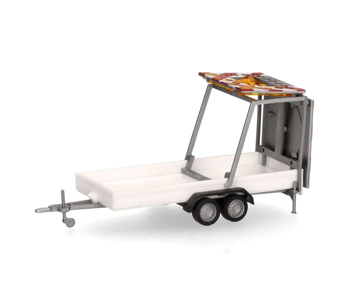 Traffic Safety Trailer 2 Axle White