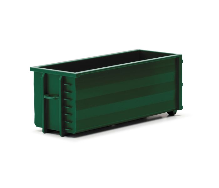 Roll Off Container Moss Green (2)