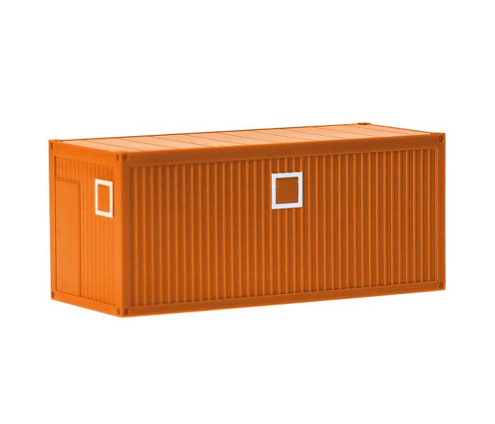 20ft Container (2) Municipal Orange