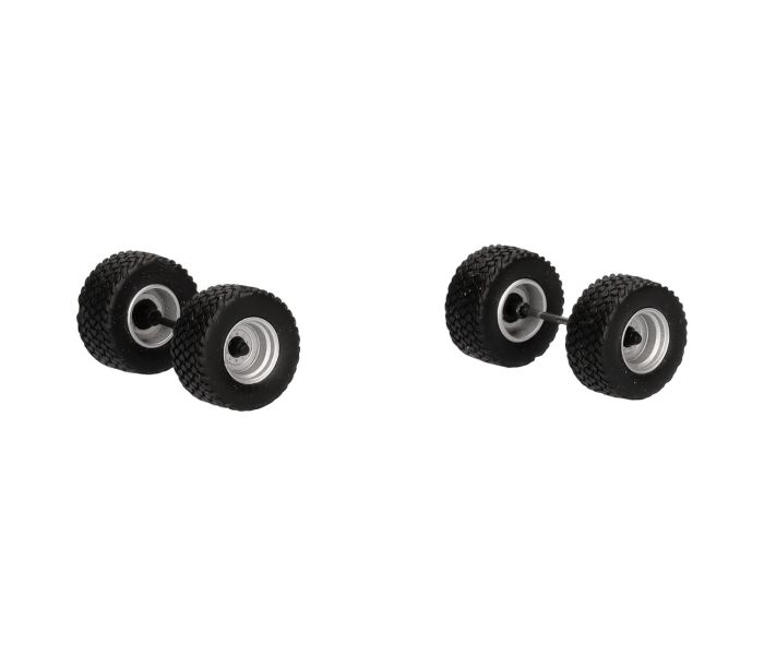 Krampe BigBody 650 Wheelsets (6) Silver/Black