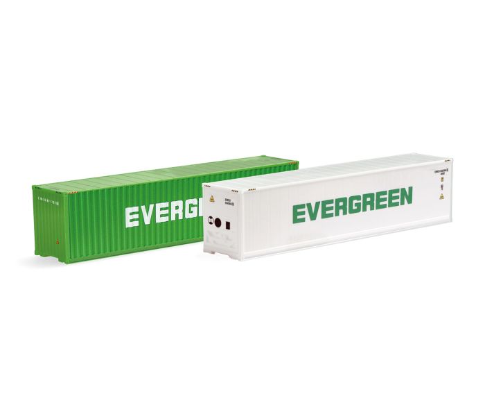 40ft Container Set (2) Evergreen
