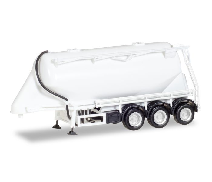 Bulk Silo 3 Axle Trailer White