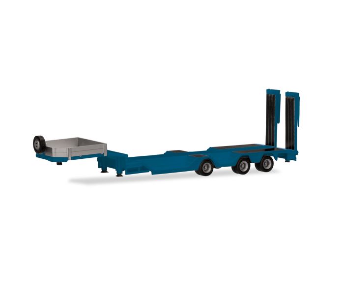 Goldhofer Allrounder 3 Axle Semitrailer Gentian Blue