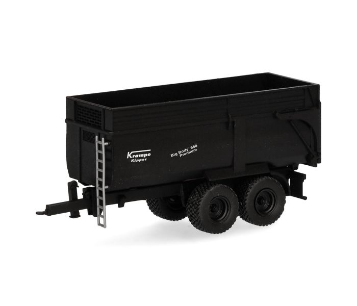 Krampe BigBody 650 2 Axle Dump Body Trailer Black
