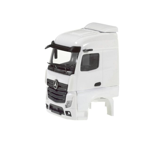 MB Actros S/Space 2.5 Drivers Cabin w/Side Vents White (2)