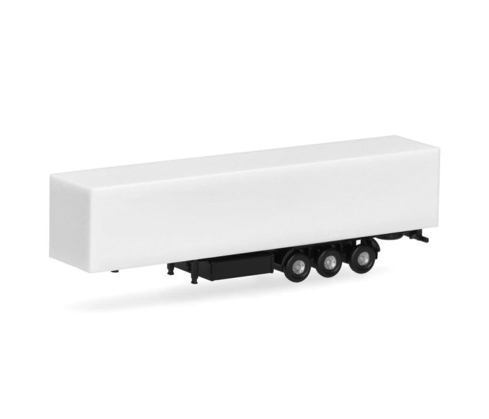 Box Semitrailer 3 Axle White (2)