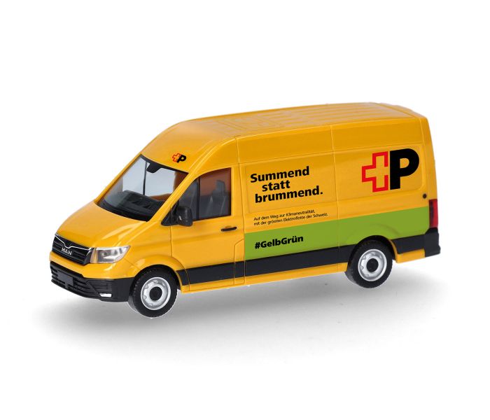 MAN eTGE High Roof Van Swiss Post