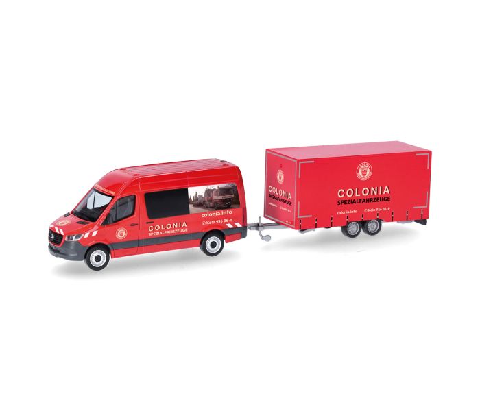 MB Sprinter 18 High Roof Half Bus with Trailer Colonia