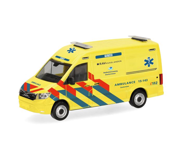 MAN TGE Transporter High Roof Ambulance 15-143 Niederlande