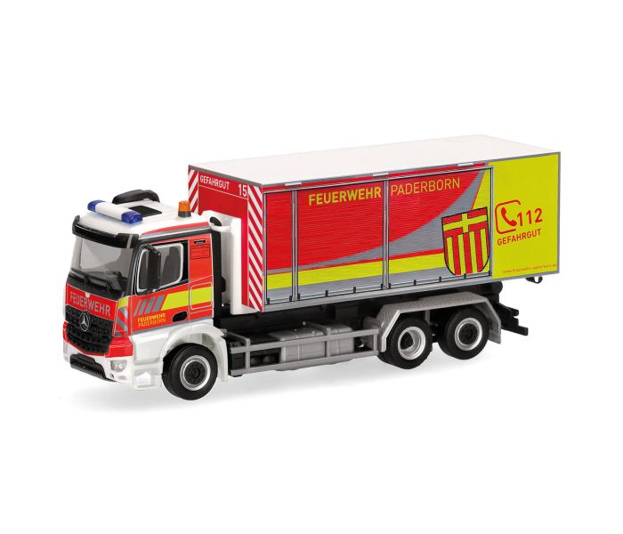 MB Arocs M Interchangeable 3 Axl Truck Feuerwehr Paderborn