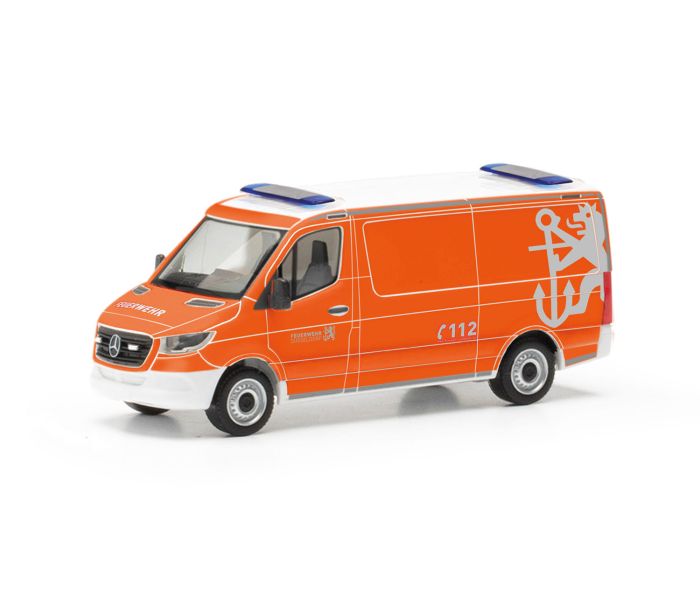 MB Sprinter '18 Half Bus Flat Roof Feurwehr Dusseldorf