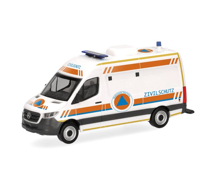 MB Sprinter 18 Half Bus High Roof CBRN Zivilschutz