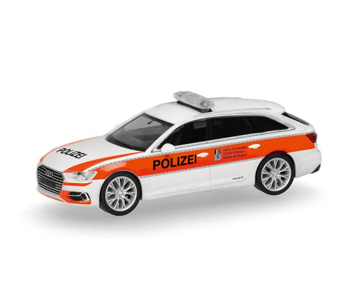 Audi A6 Avant CH Polizei Graubunden