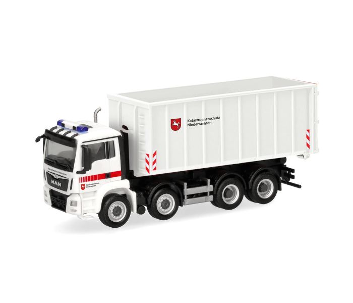 MAN TGS M 4 Axle Interchangeable Truck Katostrophenschutz
