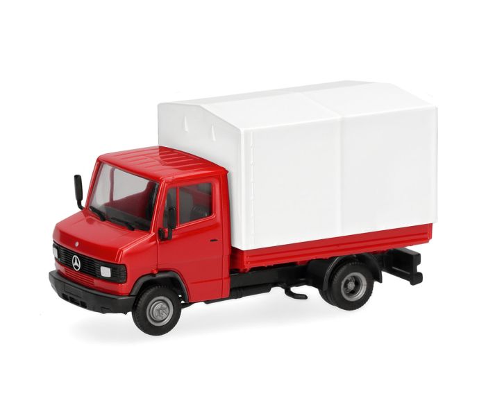 Basic MB T2 Tarpaulin Lorry Red/White