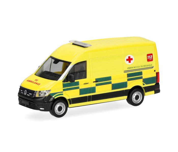VW Crafter Box High Roof Ambulance Croix Rouge (BE)
