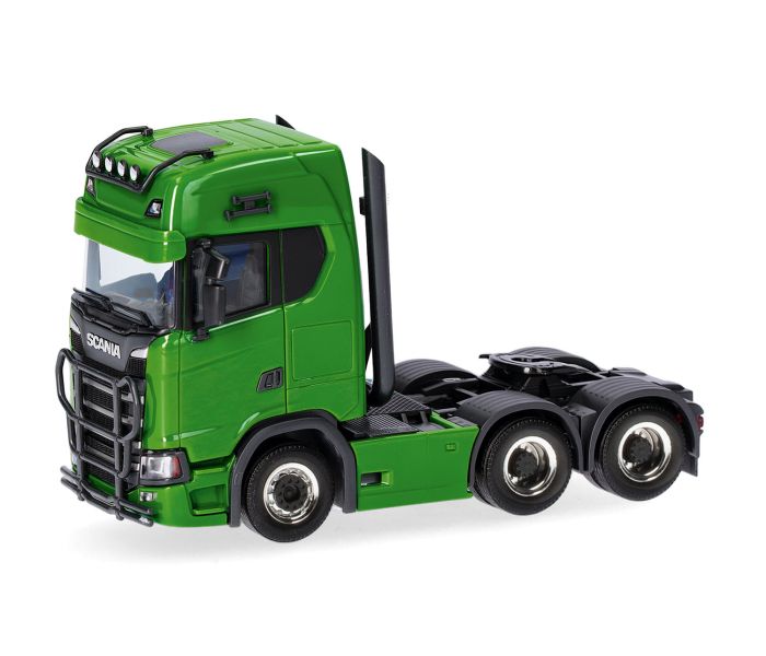 Scania CS 20 3 Axle High Roof Rigid Tractor Green