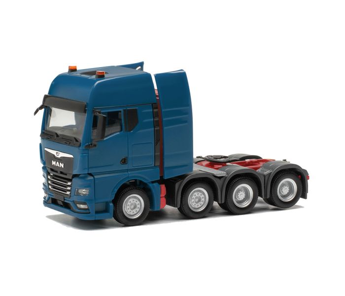 MAN TGX GX 4 Axle Heavy Duty Rigid Tractor Gentian Blue